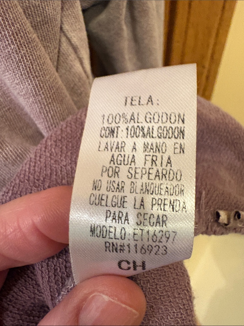 easel Lavender Pullover Hoodie - Picture 13 of 13